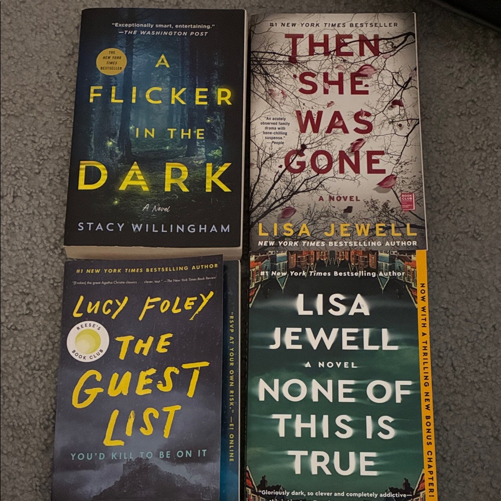 Set of Four Mystery Novels